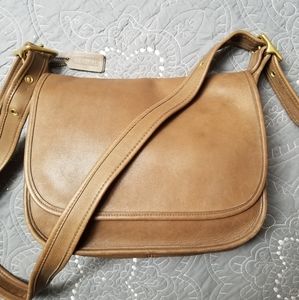 Vintage Coach Leather Legacy Crossbody Bag